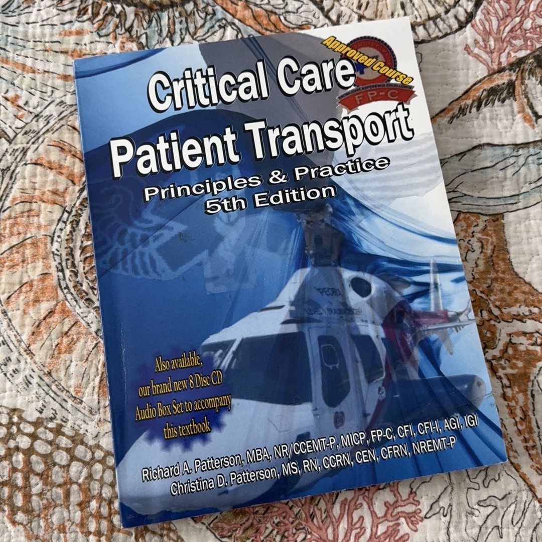 Critical Care Patient Transport: Principles & Practice 5th Edition Paperback