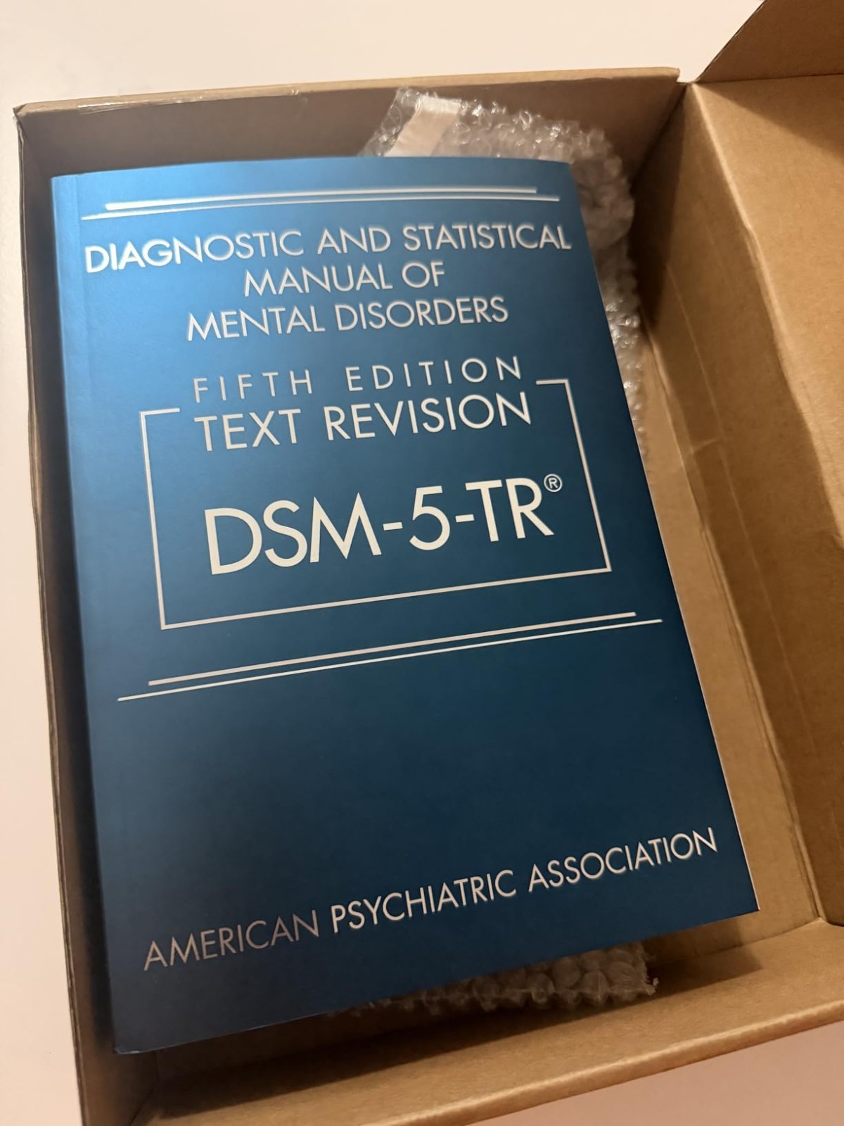 DSM-5-TR Diagnostic and Statistical Manual Mental Disorders Paperback Book