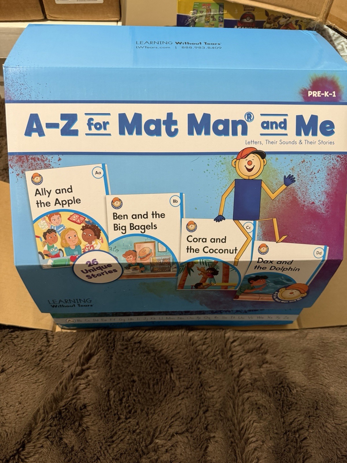Learning Without Tears A-Z For Mat Man & Me Emerging Reader Class Set Pre-K-1