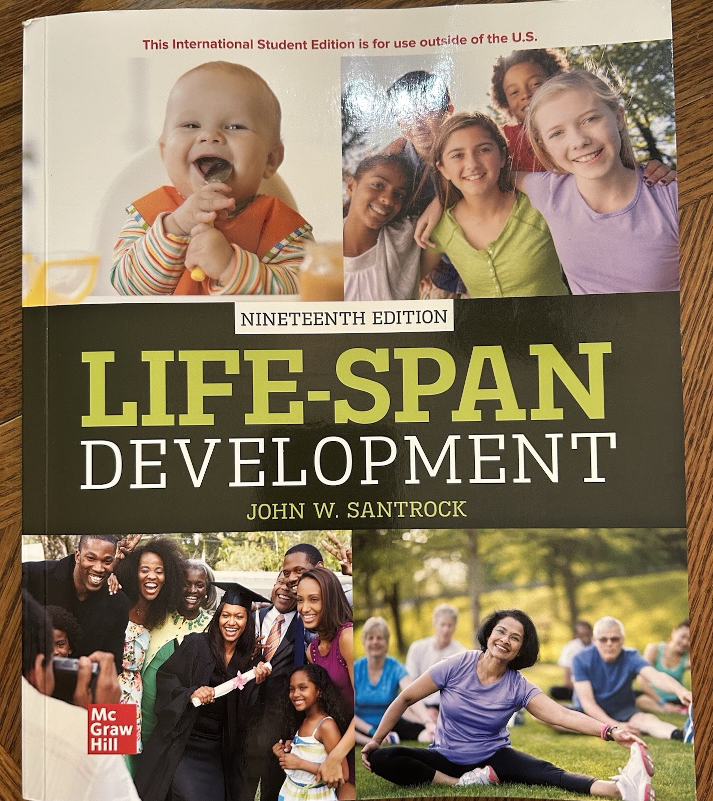 Life-Span Development by John W. Santrock (19th Edition) Used Paperback