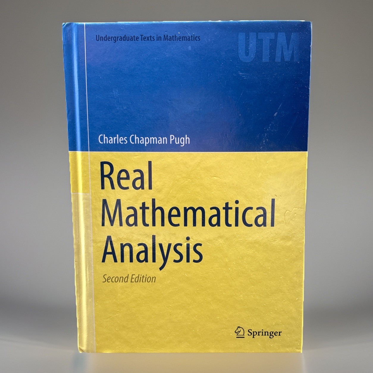 Real Mathematical Analysis Hardcover by Pugh Charles Chapman