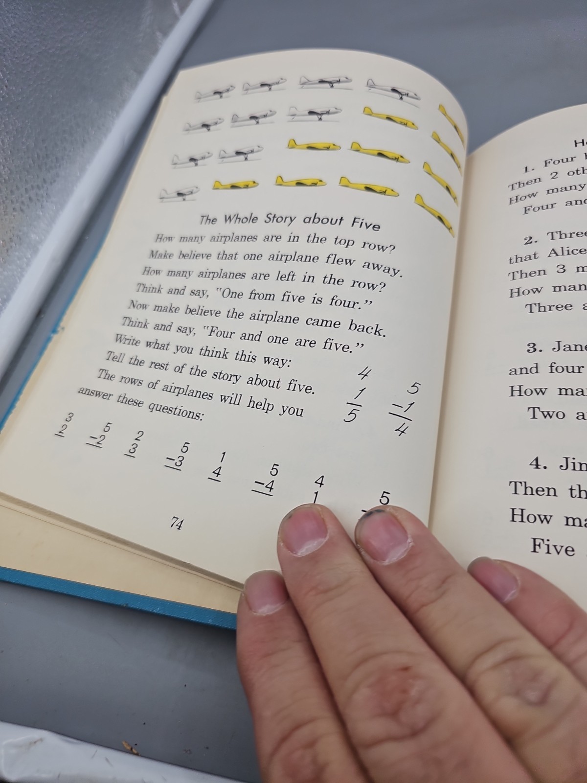 Row Peterson Arithmetic Second Edition Book Two – 1951, Hardcover