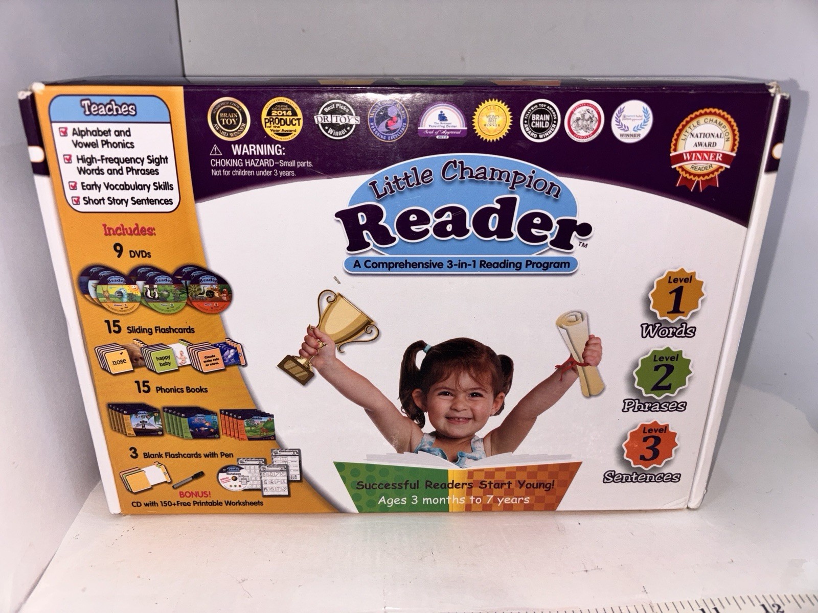 Little Champion Reader 3-in-1 Comprehensive Reading Program