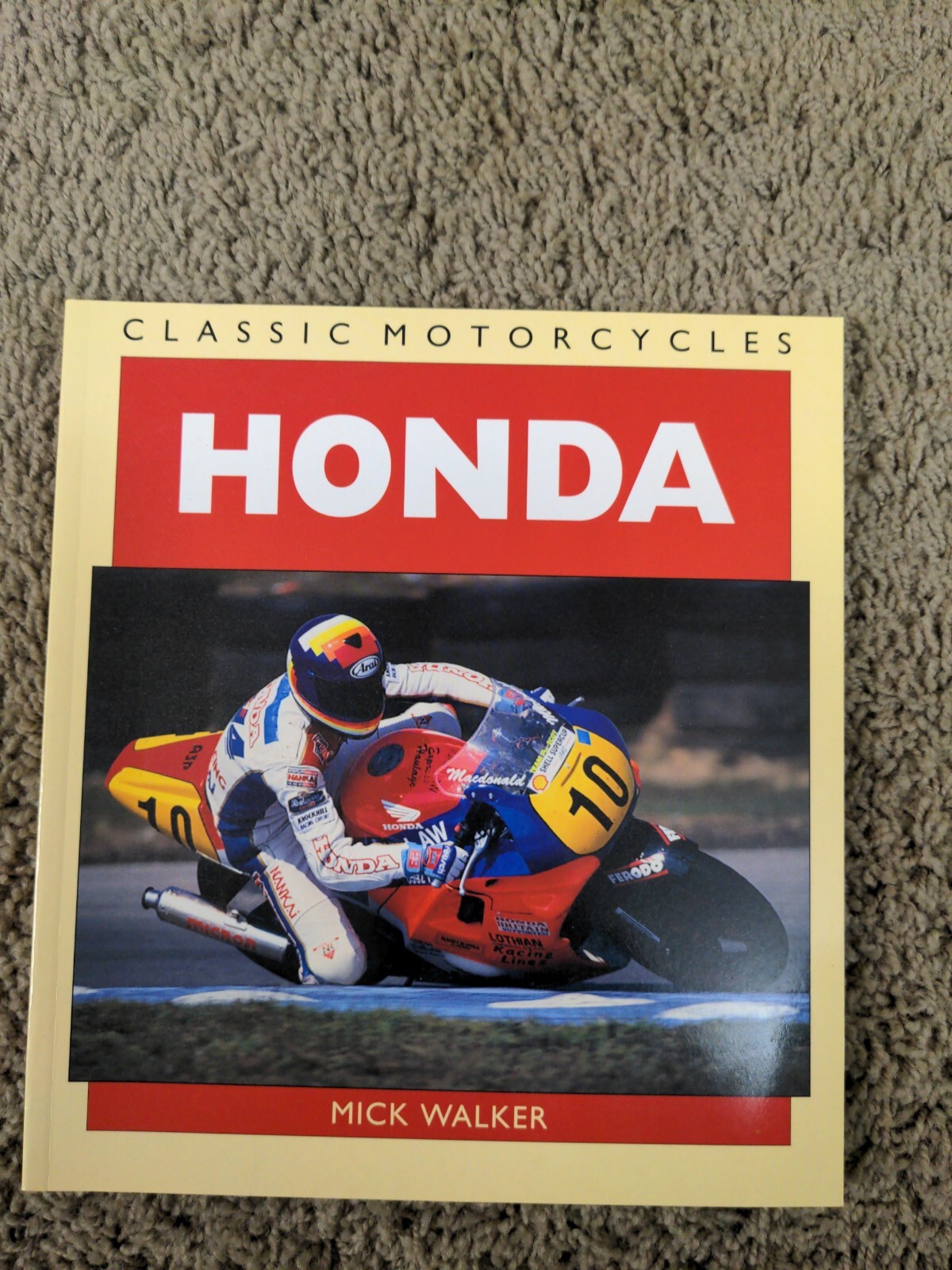 Classic Motorcycles Honda Mick Walker book