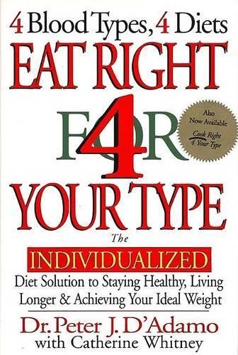 Eat Right 4 Your Type: The Individu…, Whitney, Cather