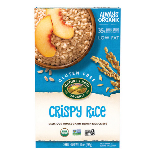 Organic Crispy Rice Cereal 10 Oz(Case Of 12) By Natures Path