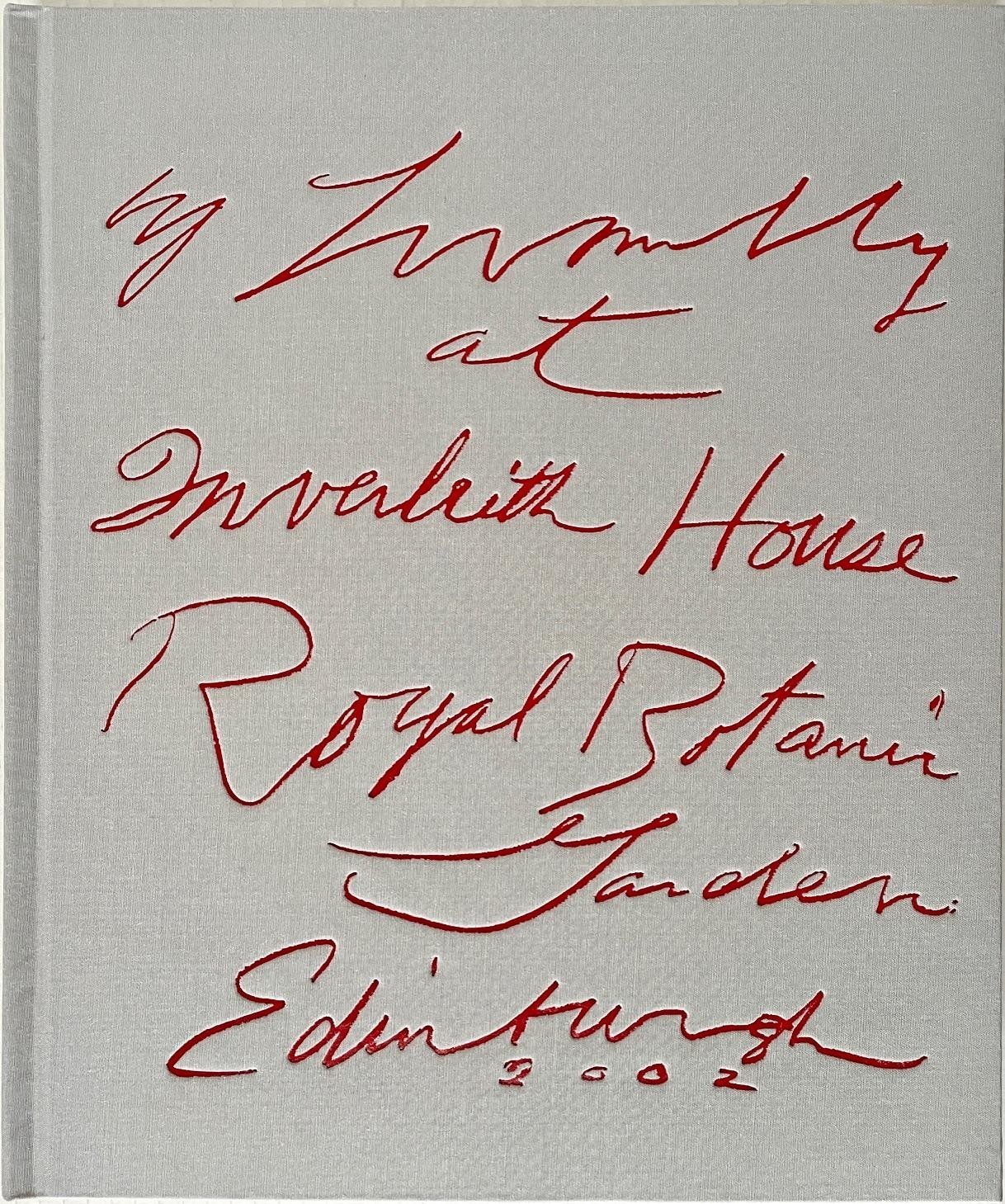 Cy Twombly at Inverleith House art book 2002 Royal Botanic Gardens Edinburgh