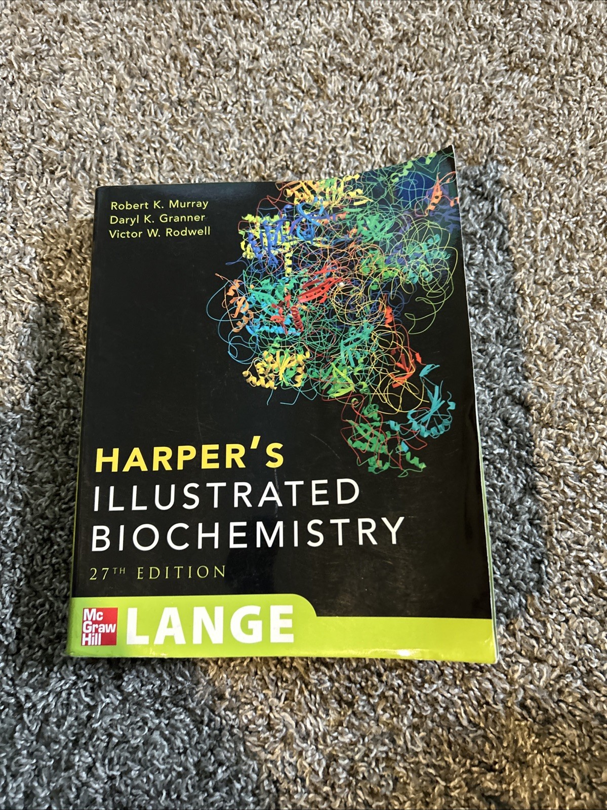 HARPER’S ILLUSTRATED BIOCHEMISTRY (HARPER’S BIOCHEMISTRY) By Robert K. Murray