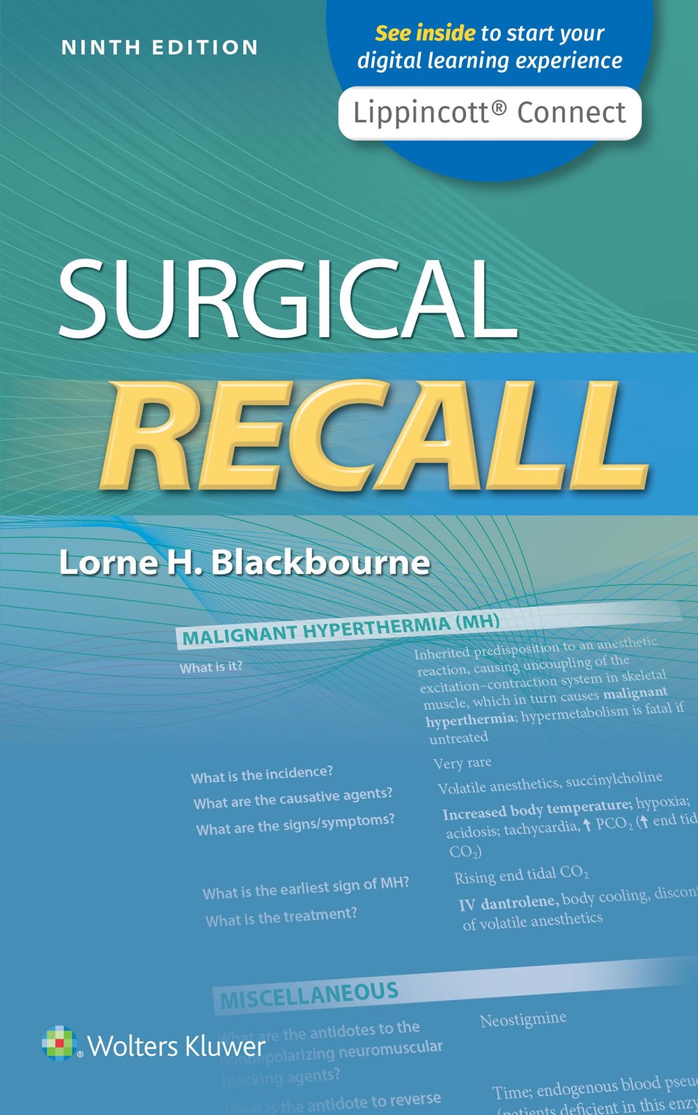 Surgical Recall (Lippincott Connect) – paperback Blackbourne, Lorne