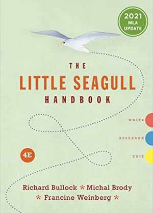 The Little Seagull Handbook: – Paperback, by Bullock Richard; Brody – Good c