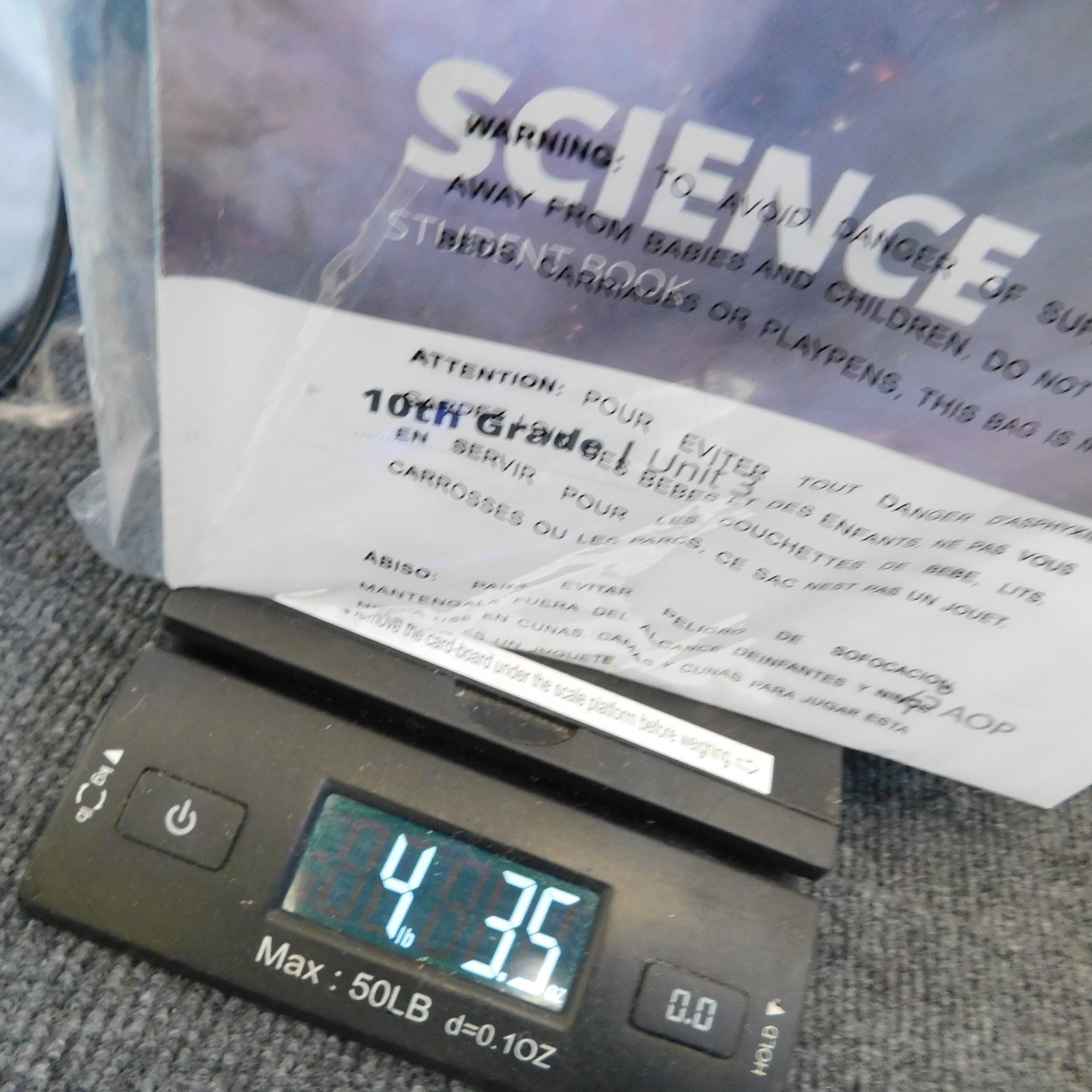 LifePac Grade 10 SCIENCE Teacher Guide, Student 1 – 10 Homeschool (some used)