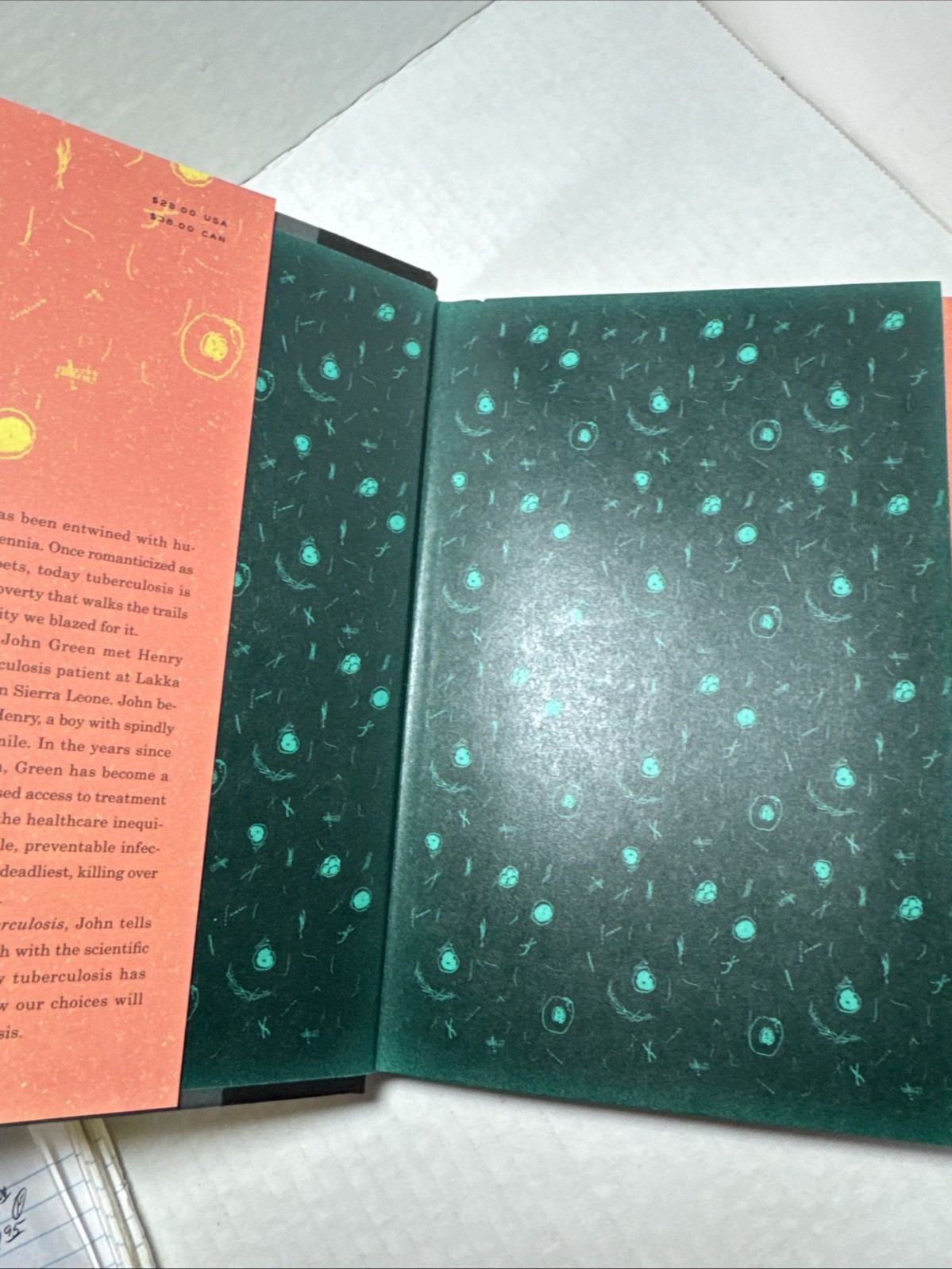 Everything Is Tuberculosis by John Green (2025, HC) SIGNED 1st Printing Like New