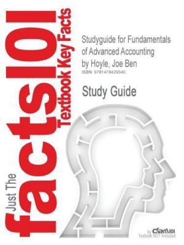 Studyguide for Fundamentals of Advanced Accounting by Joe Ben Hoyle
