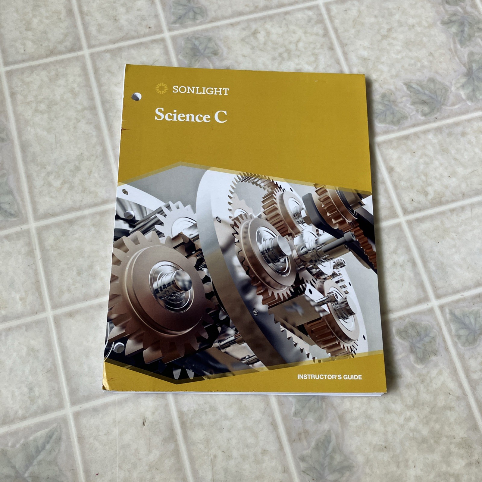 Sonlight Science 5-Day C Instructor’s Guide No Binder Geology Meteorology Tech