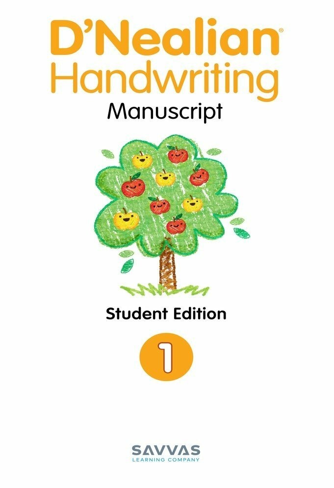 1st Grade 1 D’Nealian Handwriting Student Consumable Edition 2022