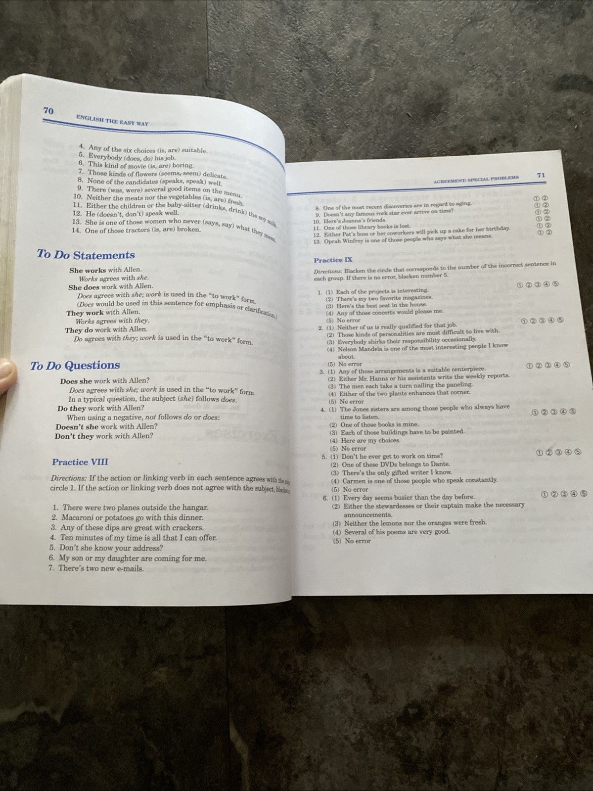 Barron’s Easy Ser.: English the Easy Way by Harriet Diamond (2003, Paperback)