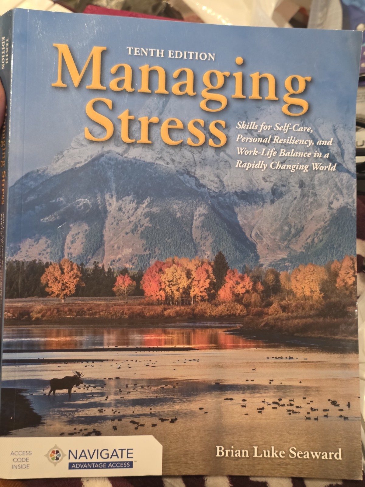 Managing Stress: Skills for – Paperback, by Seaward Brian Luke