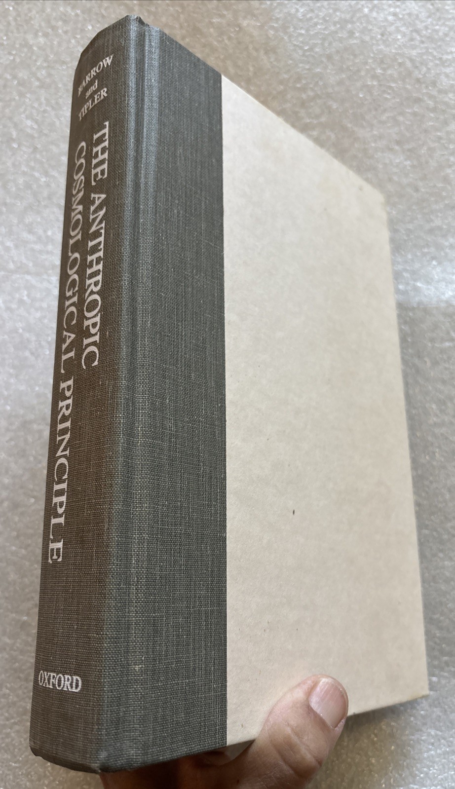 The Anthropic Cosmological Principle
