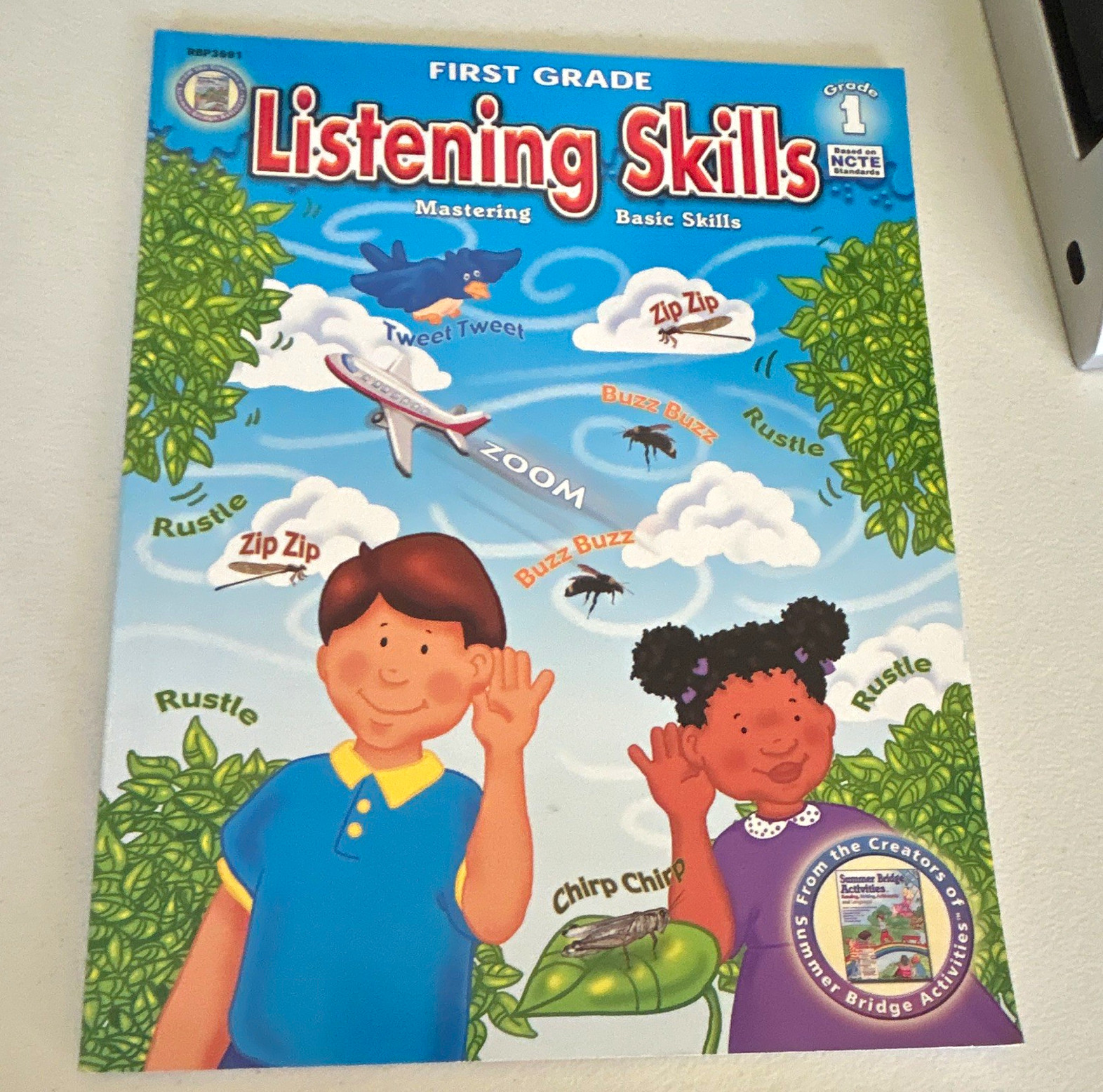 Summer Bridge Activities Listening Skills Grade 1 PB Workbook Illustrated