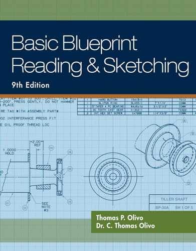 Basic Blueprint Reading and – Paperback, by Olivo Thomas; Olivo – Very Good z