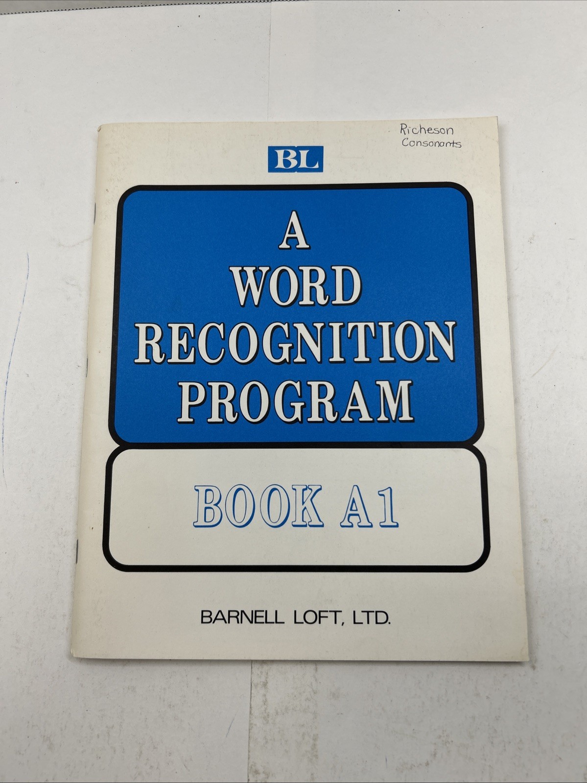 A Word Recognition Program Book A1 1982 Paperback