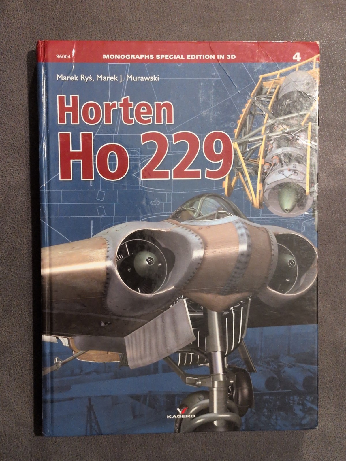 Horten Ho 229 Kagero Rare Hardback Special Monograph 3D Edition Book