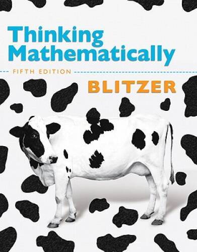 Thinking Mathematically, Fifth Edition – Hardcover By Blitzer, Robert F. – GOOD