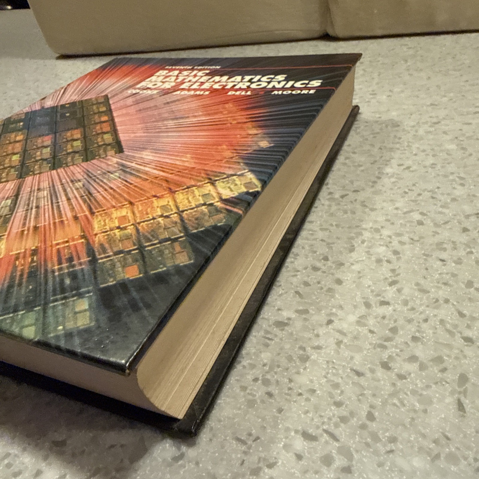 Basic Mathematics for Electronics by Cooke, Adams, Dell, Moore…1992 Hardcover