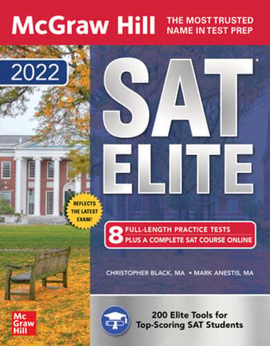 McGraw-Hill Education SAT Elite 2022 by Christopher Black: Used