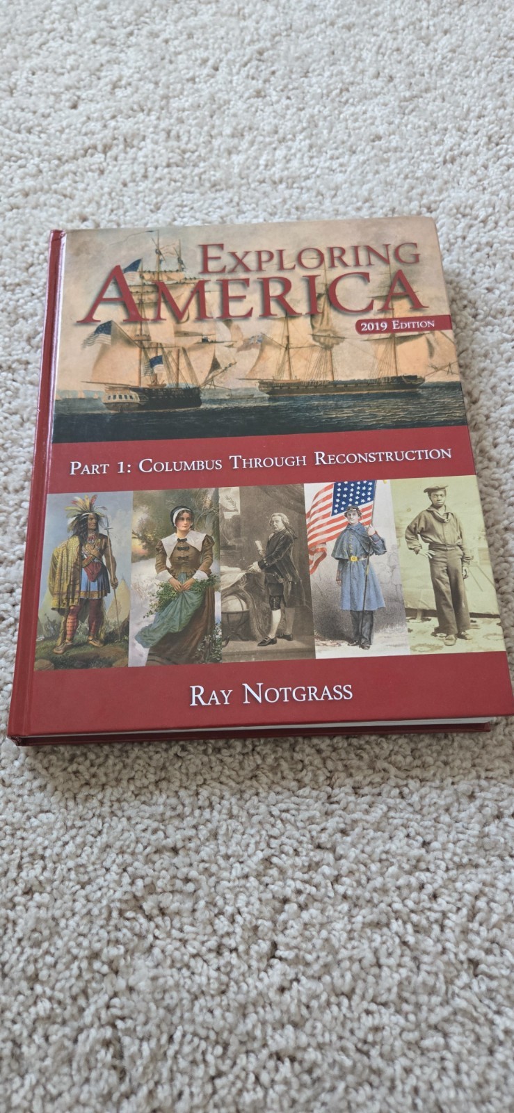 EXPLORING AMERICA PART 1 NOTGRASS HARDCOVER 2019 EDITION