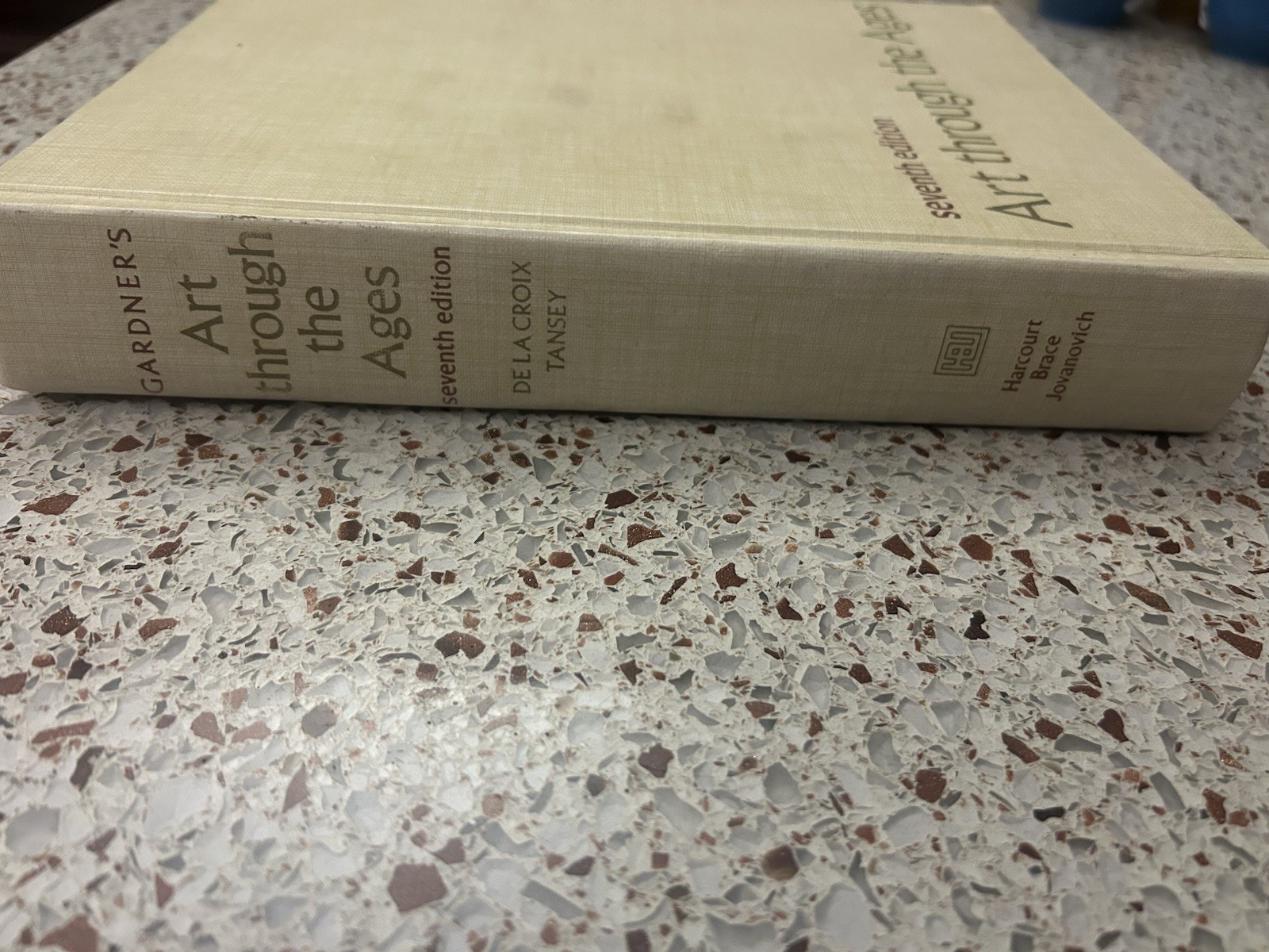Gardner’s Art Through the Ages 7th Edition 1980 Hardcover Vintage Art Book Solid