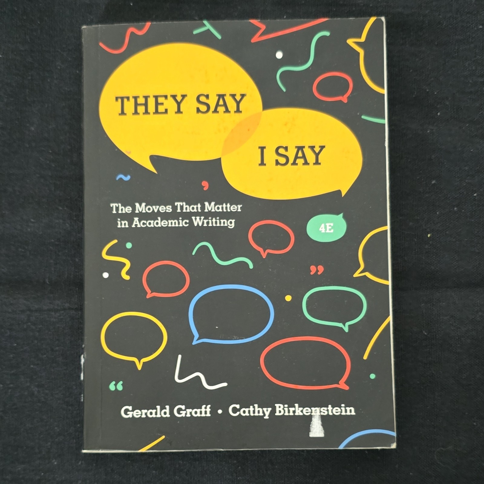They Say / I Say 4th Edition Paperback Graff Birkenstein W.W. Norton