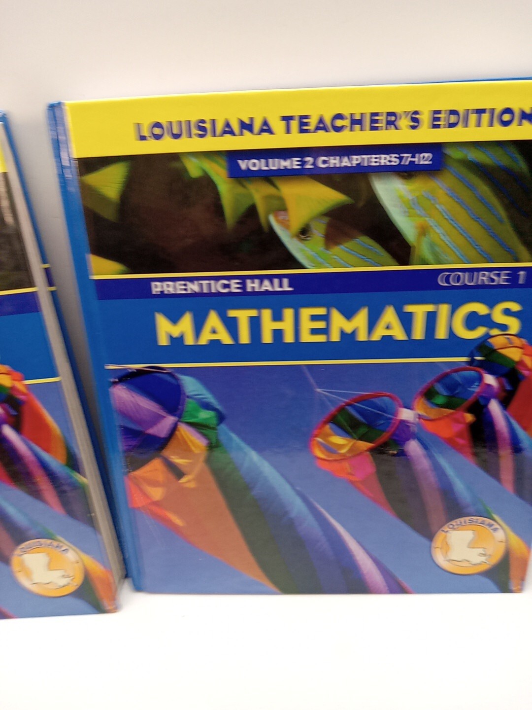 Prentice Hall Mathematics Course 1 – Louisiana Teachers Edition Vol 1 + 2 (HC)