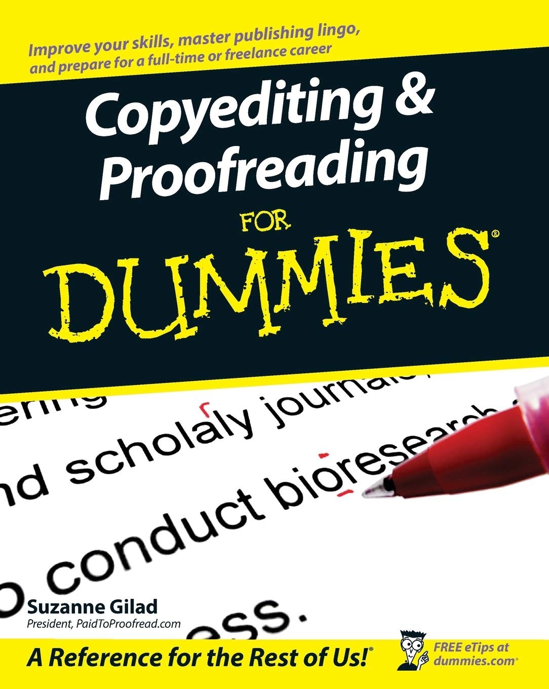 Copyediting and Proofreading For Dummies (For Dummies Series) – paperback Gi…