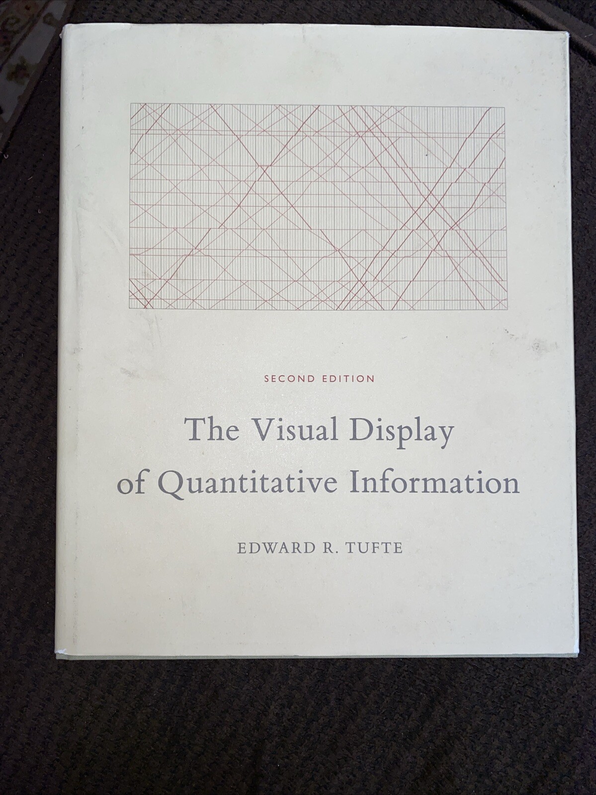 SIGNED- The Visual Display of Quantitative Information 2nd Ed Edward Tufte – VG