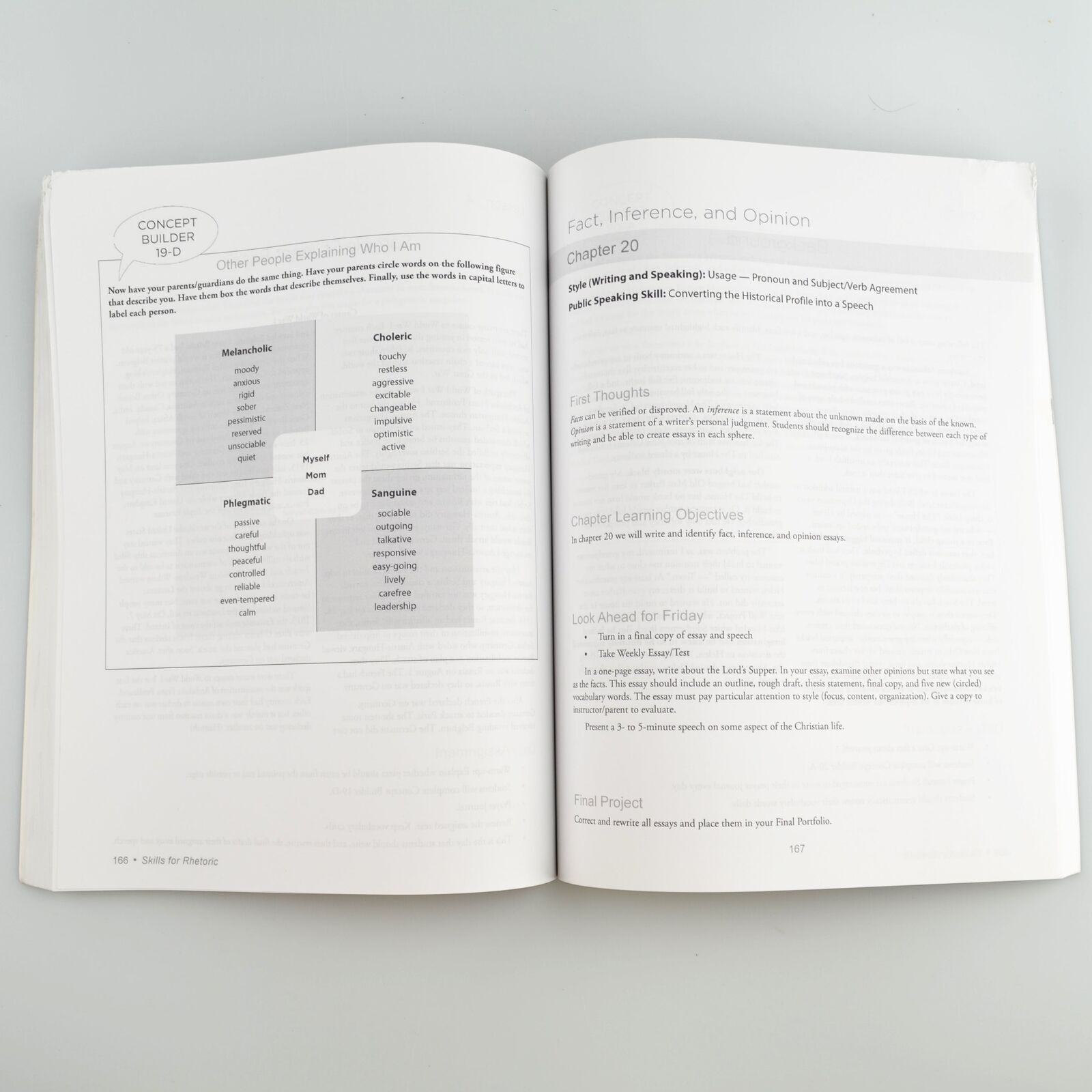 Skills For Rhetoric by James Stobaugh – Student Text – Persuasive Communication