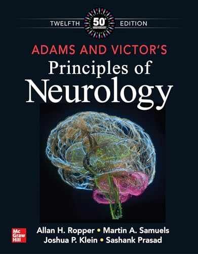Adams and Victor’s Principles of – Hardcover, by Ropper Allan H.; – Very Good