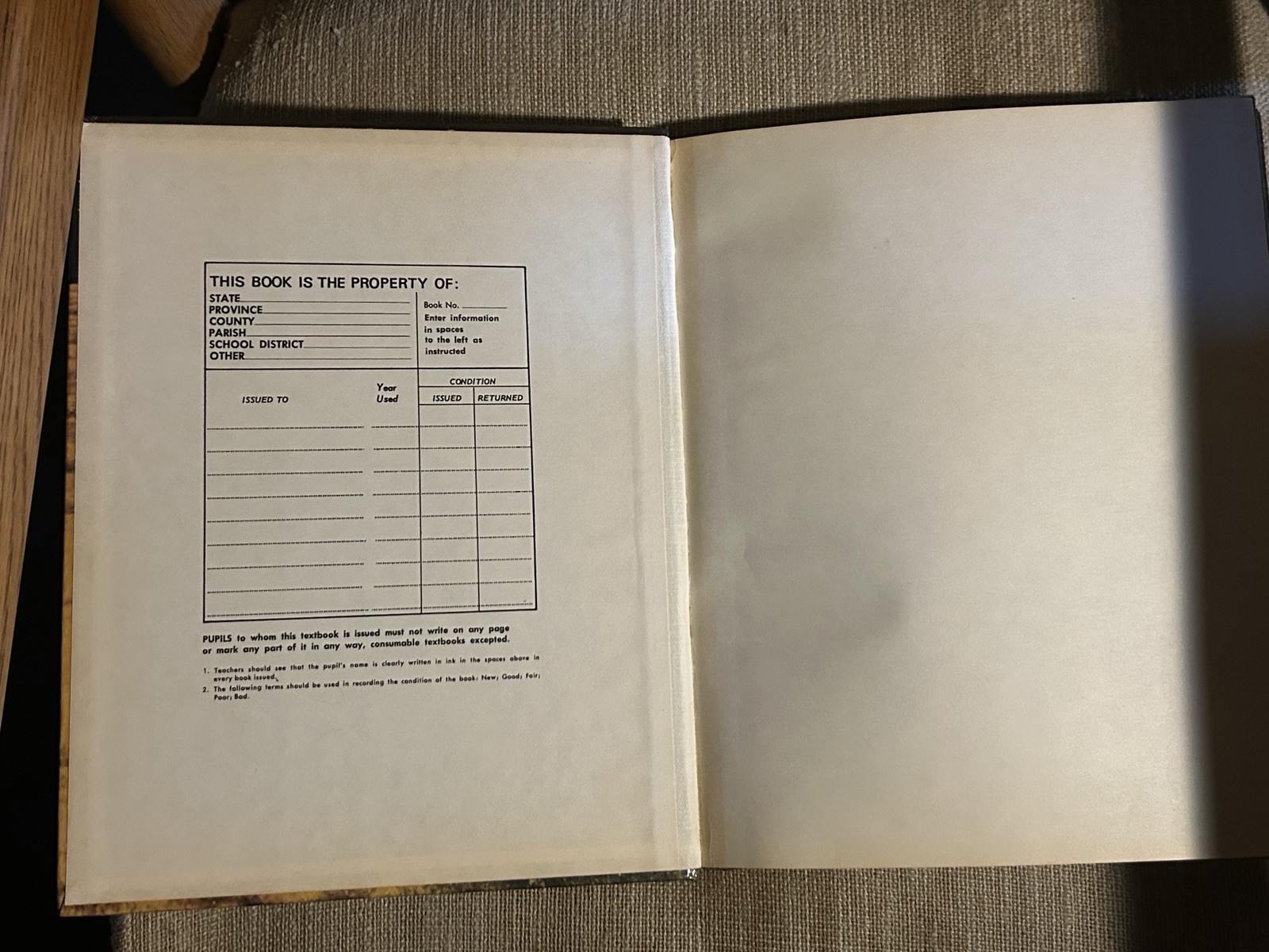 Vtg So-Sci Txtbk ‘Settings For Change The Social Sciences- Concepts & Values ‘77