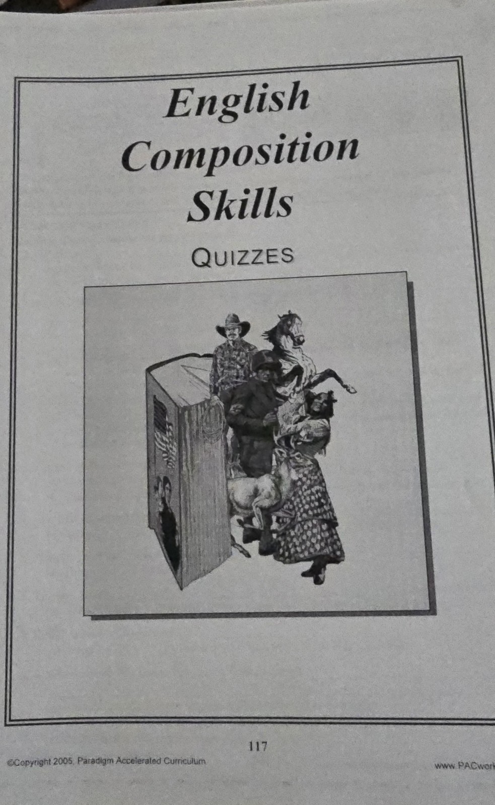 PAC English Composition Skills Binder Teacher’s Resource Kit Answer Key 2005