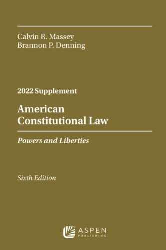American Constitutional Law: – Paperback, by Massey Calvin R.; – Very Good