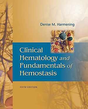 Clinical Hematology and – Hardcover, by Harmening PhD MT – Acceptable