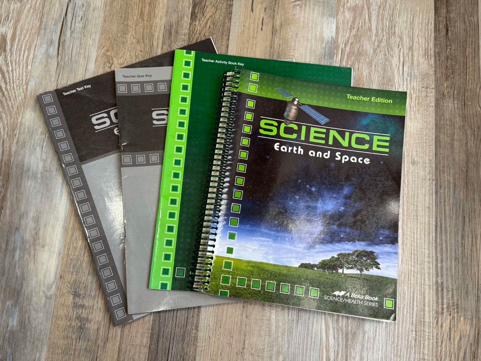 Science Earth and Space Teacher Edition Set (4 books)