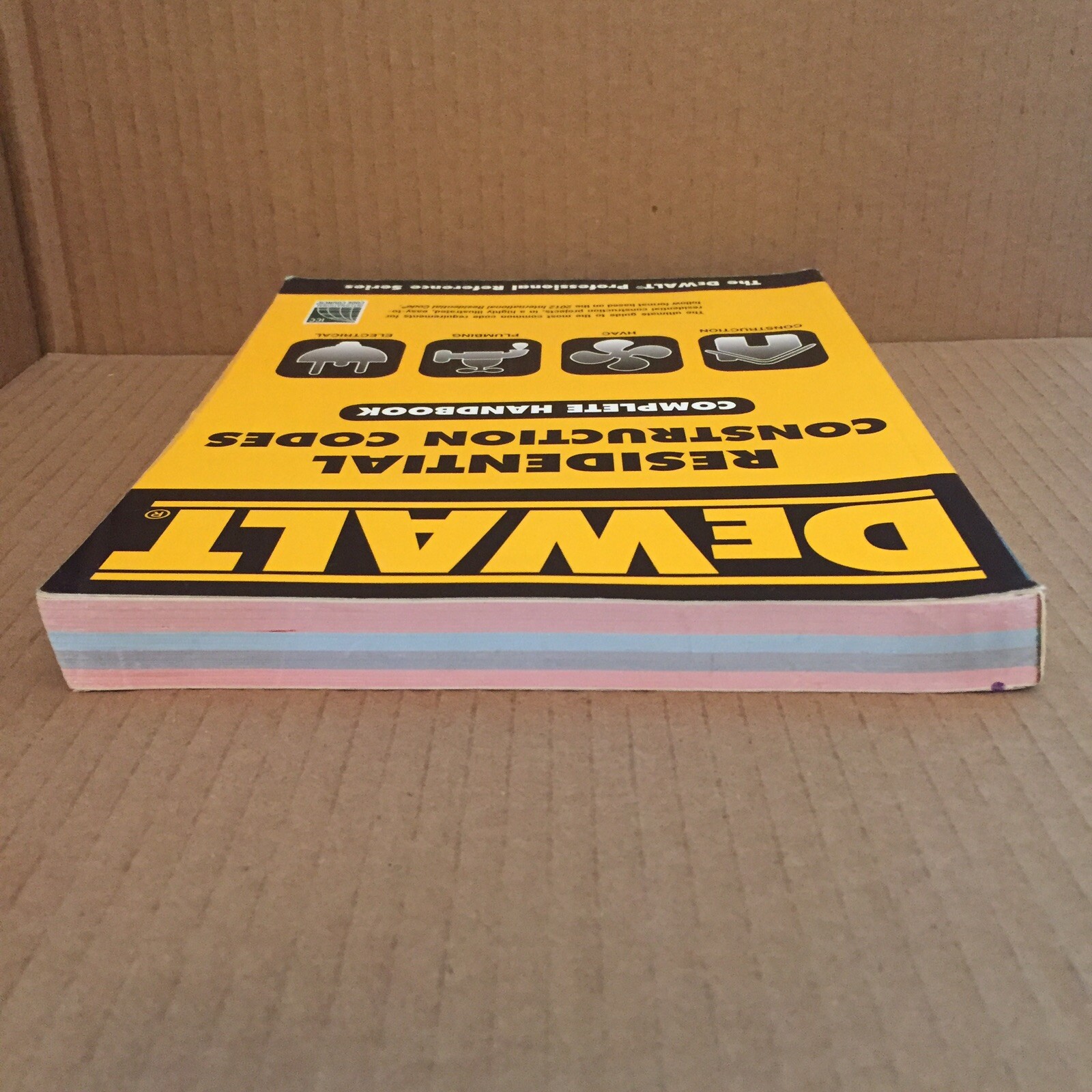 Dewalt Residential Construction Codes Complete Handbook 2013 Delmar TPB Fair+