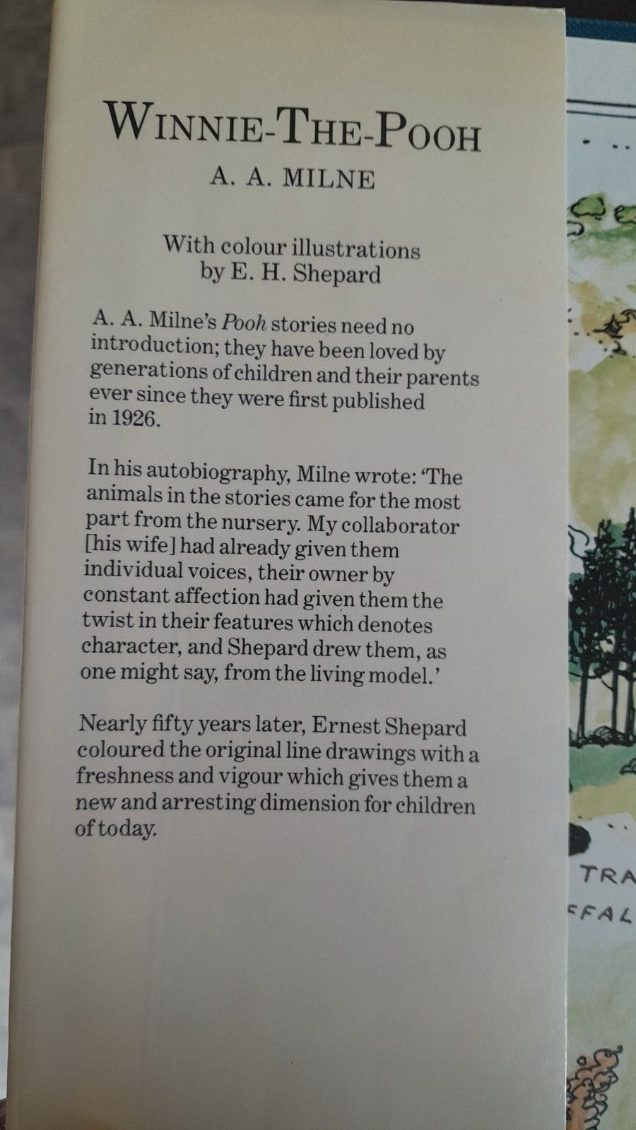 Rare A. A. Milne WINNIE-THE-POOH Hard Cover Book Super Nice Cond. Dust Jacket