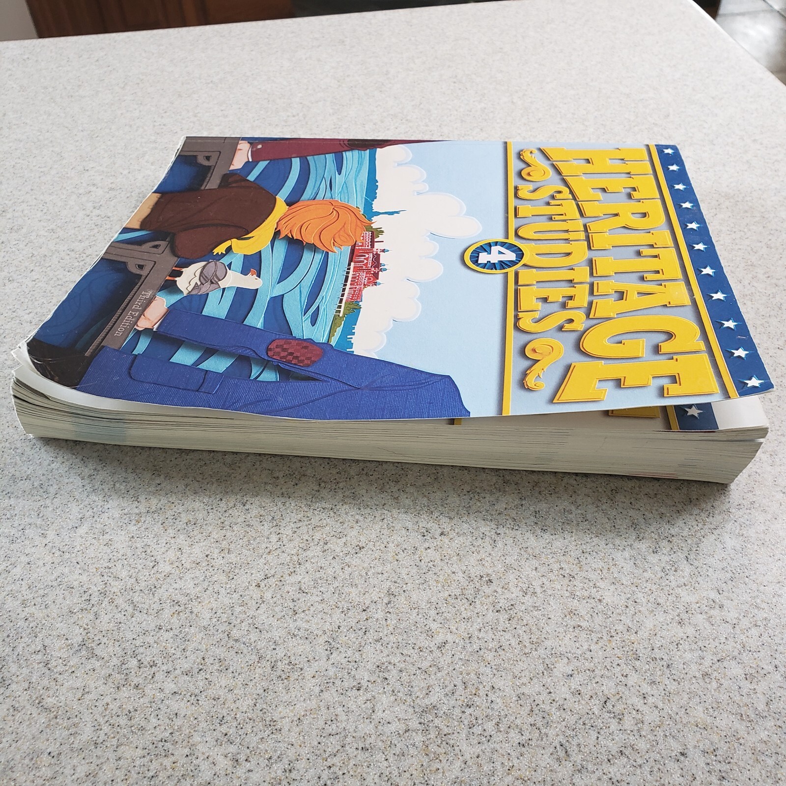 Heritage Studies Four Textbook 492 Pages Homeschool American History Christian