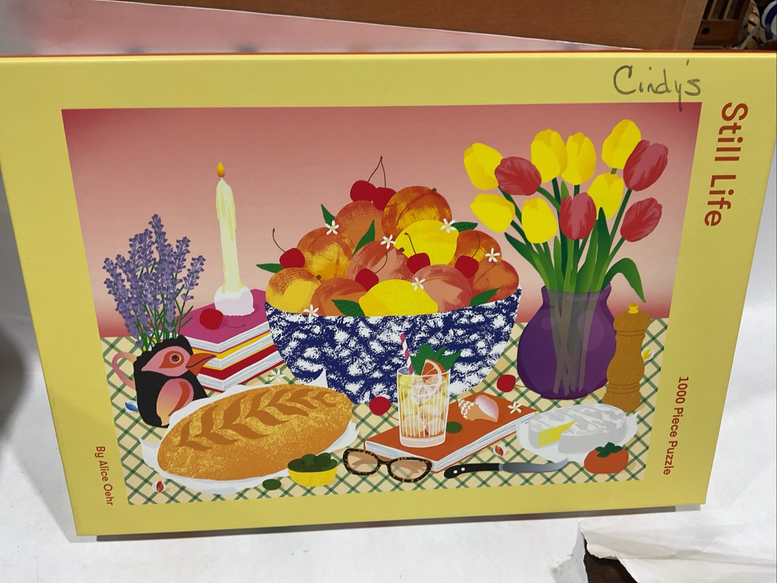 Still Life: 1,000 Piece Puzzle by Alice Oehr 26.77 x 18.9 Inches