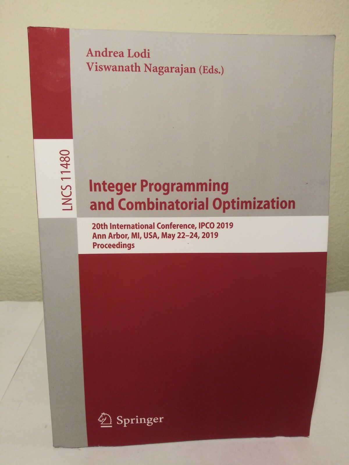 Integer Programming and Combinatorial Optimization: 20th International… Used