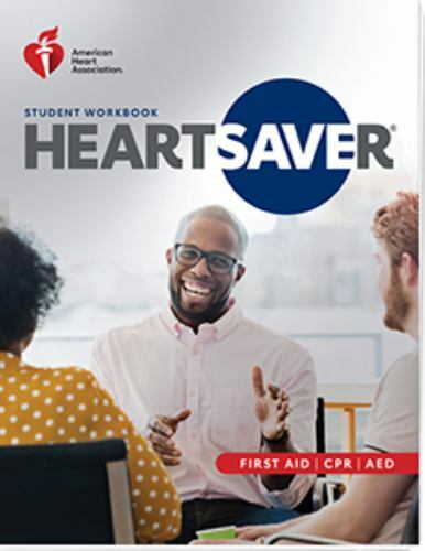 2020 Heartsave First Aid CPR AED Student Workbook by Aha, Very Good Book