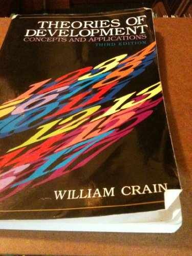 Theories of Development: Concepts – Paperback, by William Crain – Acceptable n