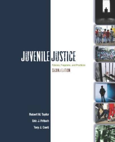 Juvenile Justice: Policies, Programs, and Practices – Hardcover – GOOD